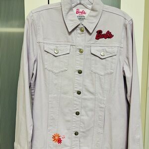 Barbie Women's Lavender Jean Jacket